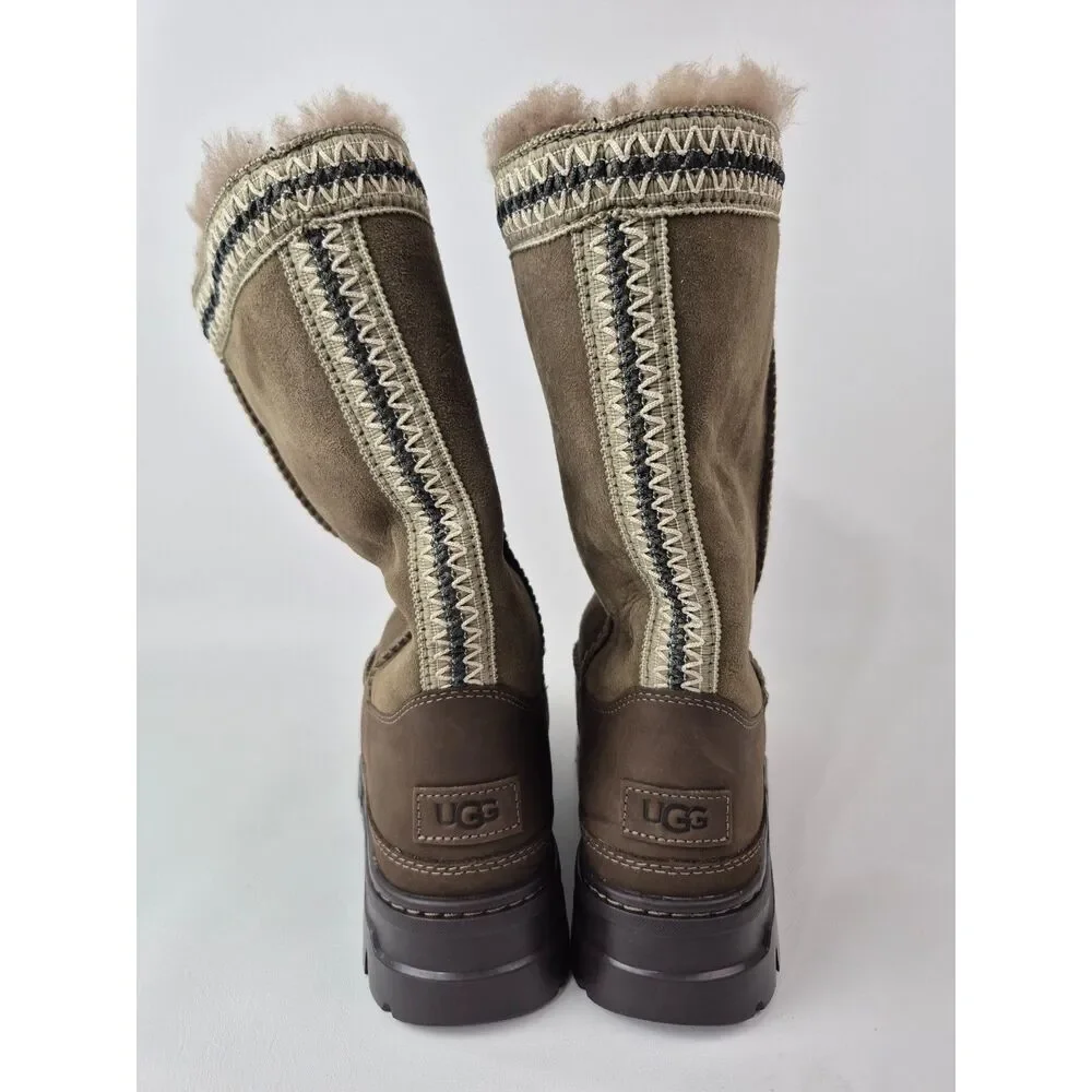 UGG Women's Hickory Grey Classic Tall TrailGazer Boots Size 7